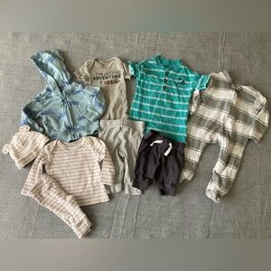 ✨3/$15 Baby Boy Clothes— NEWBORN